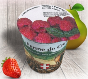 Livraison Yaourt Framboise 180g